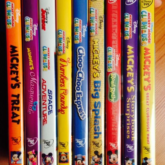 mickey mouse clubhouse dvd collection